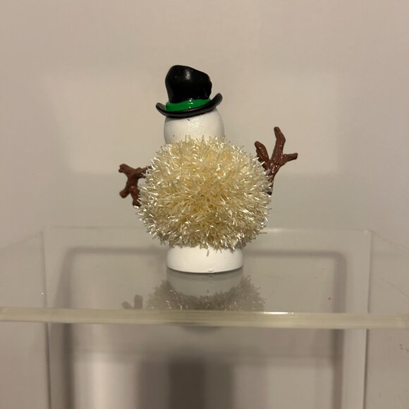 Vintage Koosh Ball Snowman Holiday Collectible Toy - Picture 3 of 5